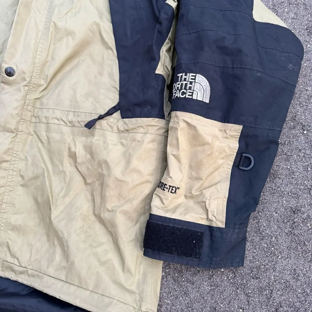Vintage The North Face Goretex Mountain‎ Light Jacket Parka Tumbleweed Men’s S